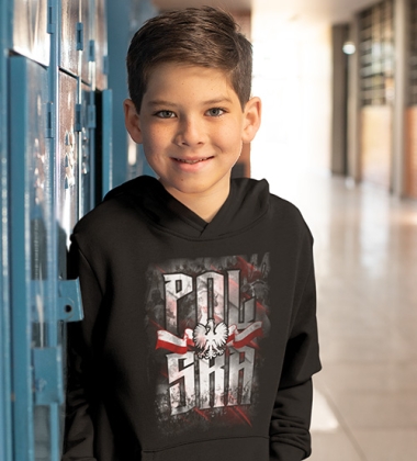 Bluza z kapturem dziecięca POLSKA